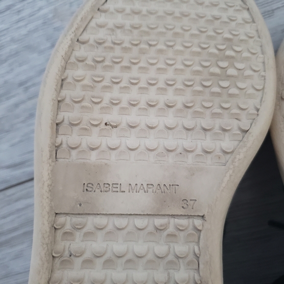 Isabel Marant Black Bart Low-Top Sneakers size 6.5 - Picture 5 of 9